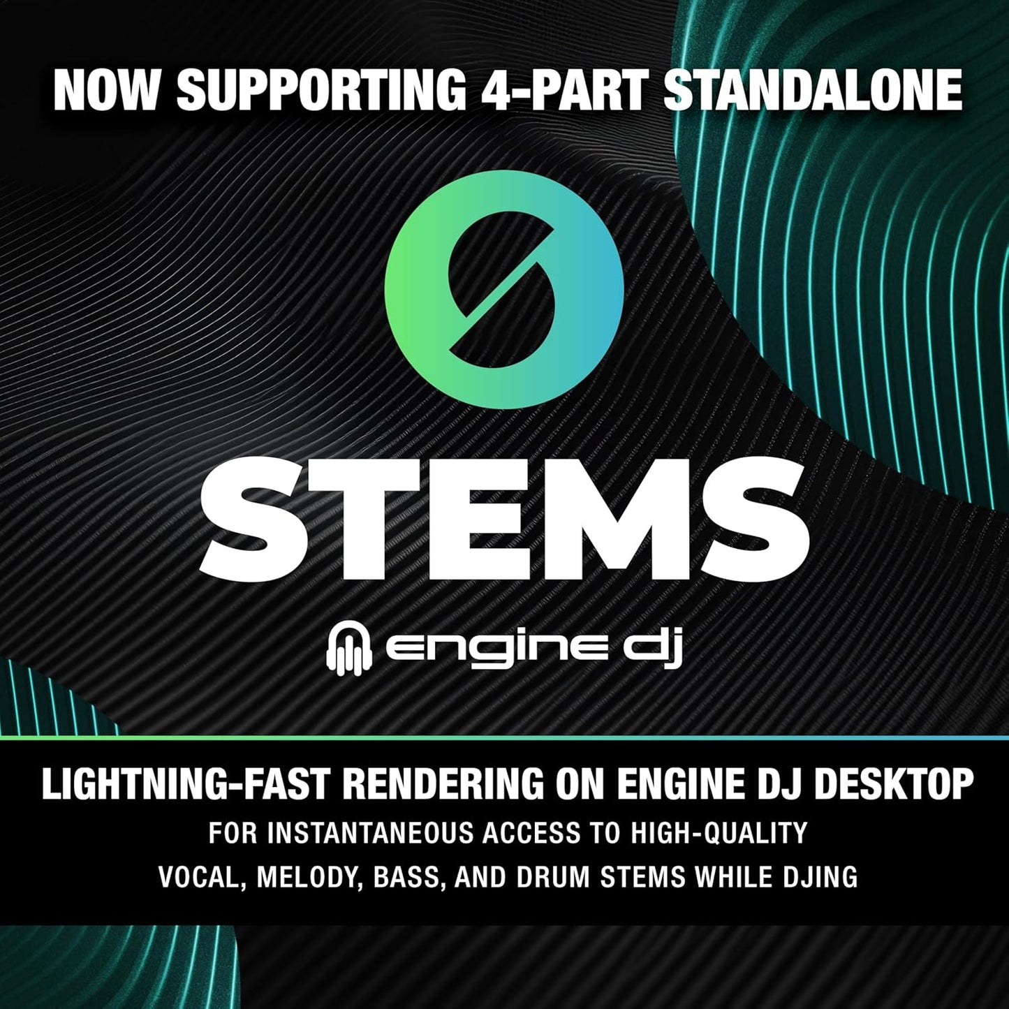 Denon DJ PRIME4+ 4-Deck Stem DJ Controller