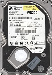 Western Digital WD200BB-60CJA0 20GB 7200RPM ATA Hard Drive — main product image