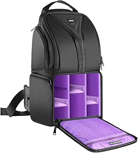 Neewer 10087326 DSLR Camera Sling Backpack - Purple
