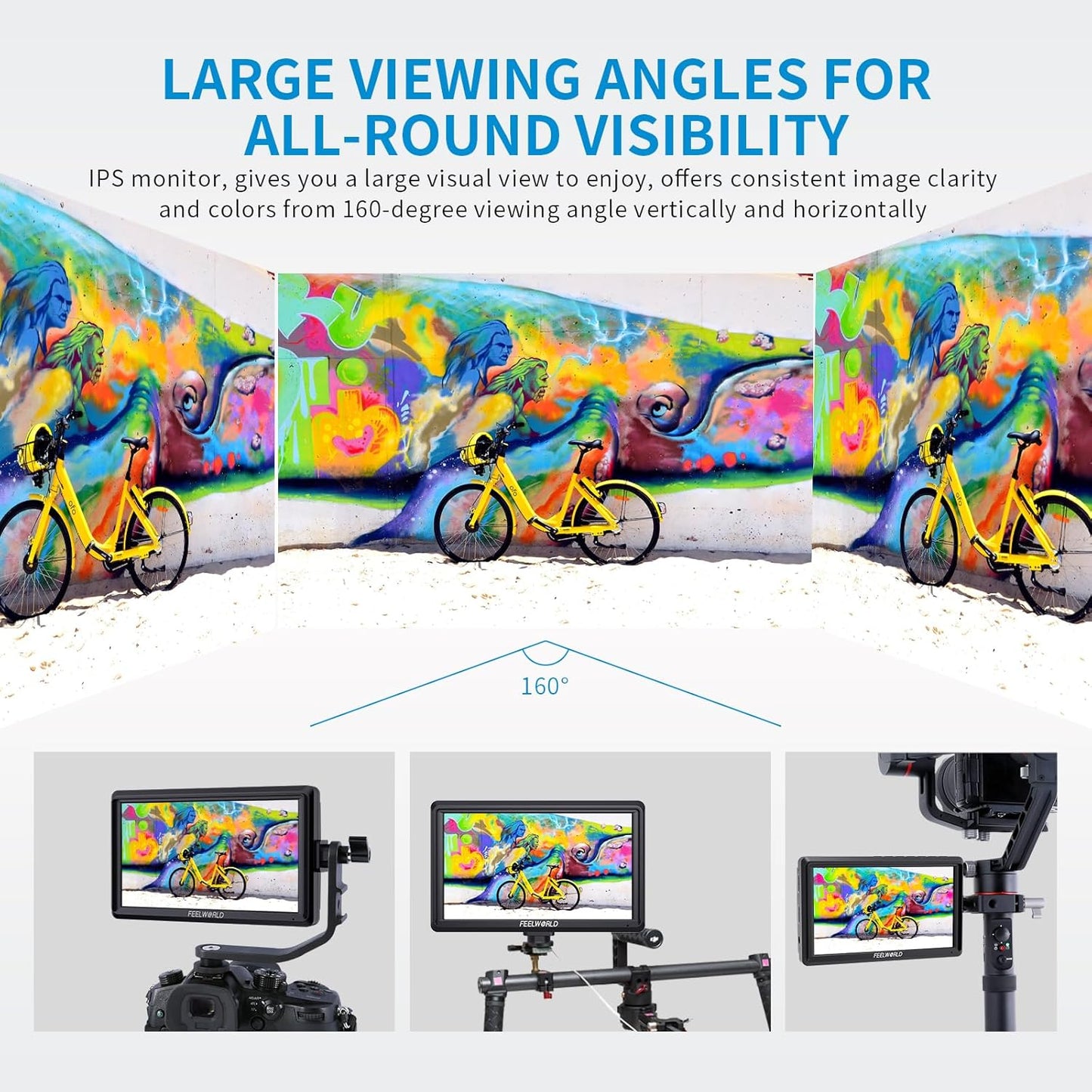 FEELWORLD S55V2 5.5" 1920x1152 HDMI Camera Field Monitor