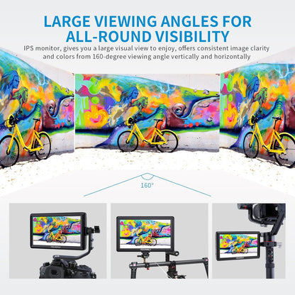 FEELWORLD S55V2 5.5" 1920x1152 HDMI Camera Field Monitor