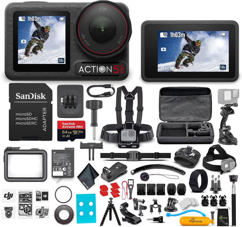 DJI CP.OS.00000377.01 Osmo Action 5 Pro 4K Camera Combo — main product image