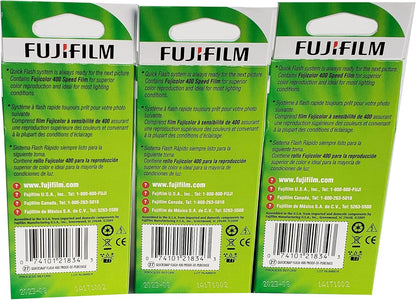 Fujifilm QuickSnap Flash 400 Disposable Camera 3-Pack
