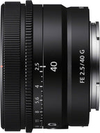 Sony SEL40F25G FE 40mm F2.5 G Ultra-Compact Lens