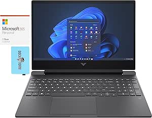 HP 15-fa0032dx-3946-225964 Victus Gaming Laptop RTX 3050 Ti