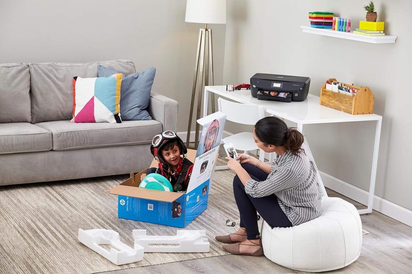 HP Envy Photo 6255 Wireless All-in-One Color Printer - Alexa Compatible