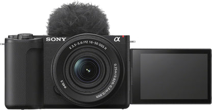 Sony ZV-E10 II Mirrorless Camera Lenses Deluxe Bundle