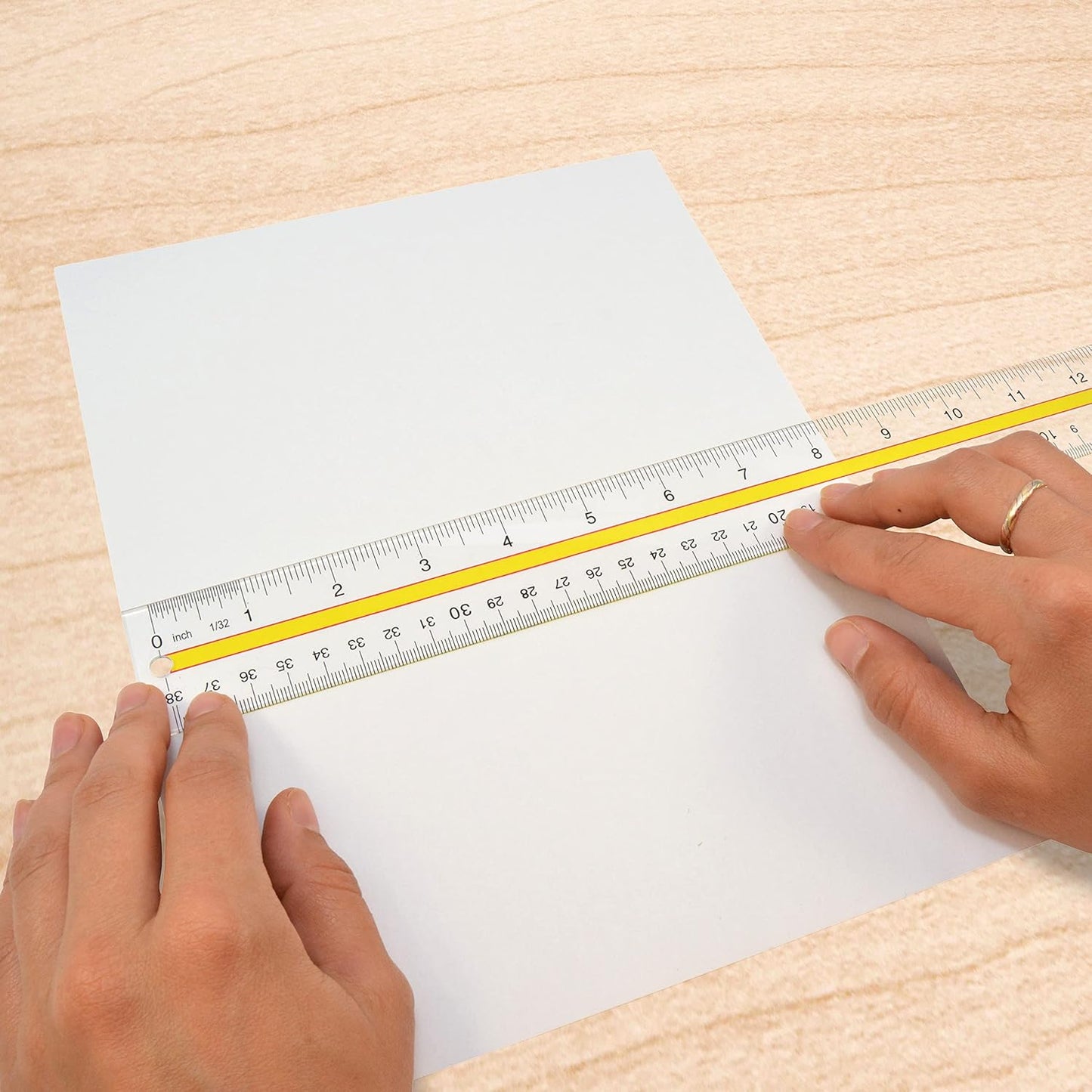 Westcott Acrylic Data Highlight Reading Ruler 15-inch