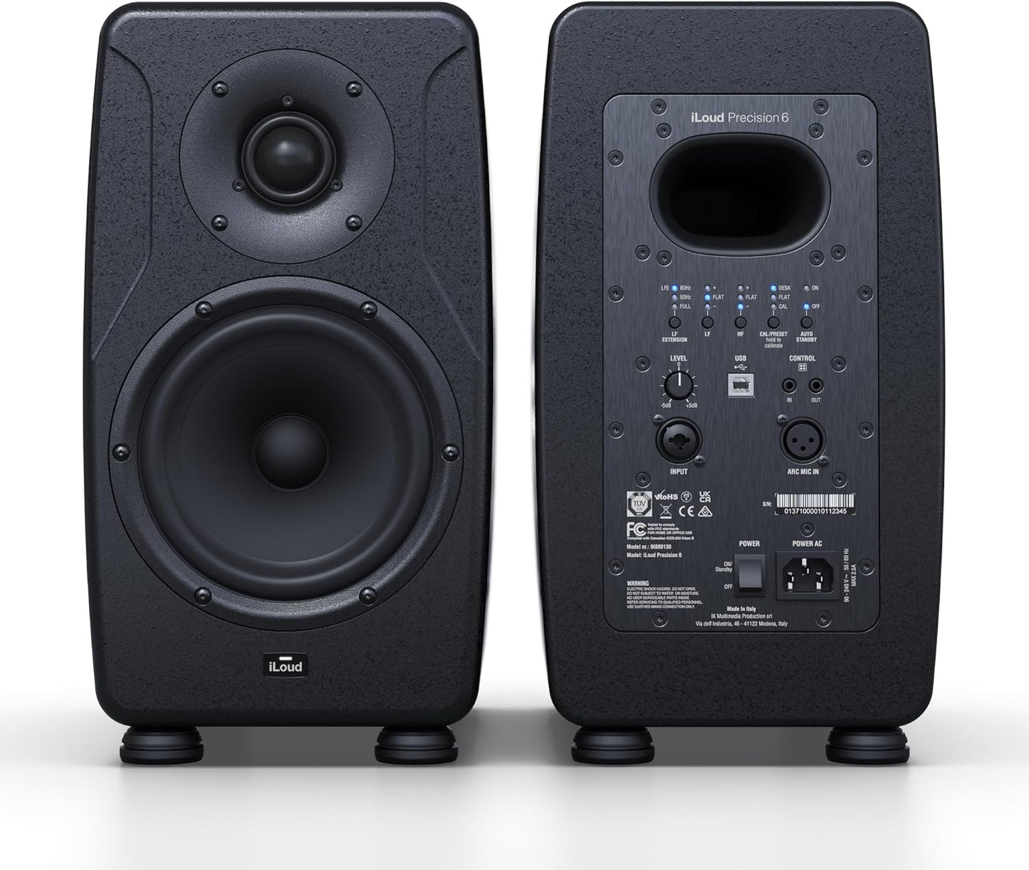 IK Multimedia MON-PRECISION-500-IN iLoud Precision 6.5 Studio Monitor