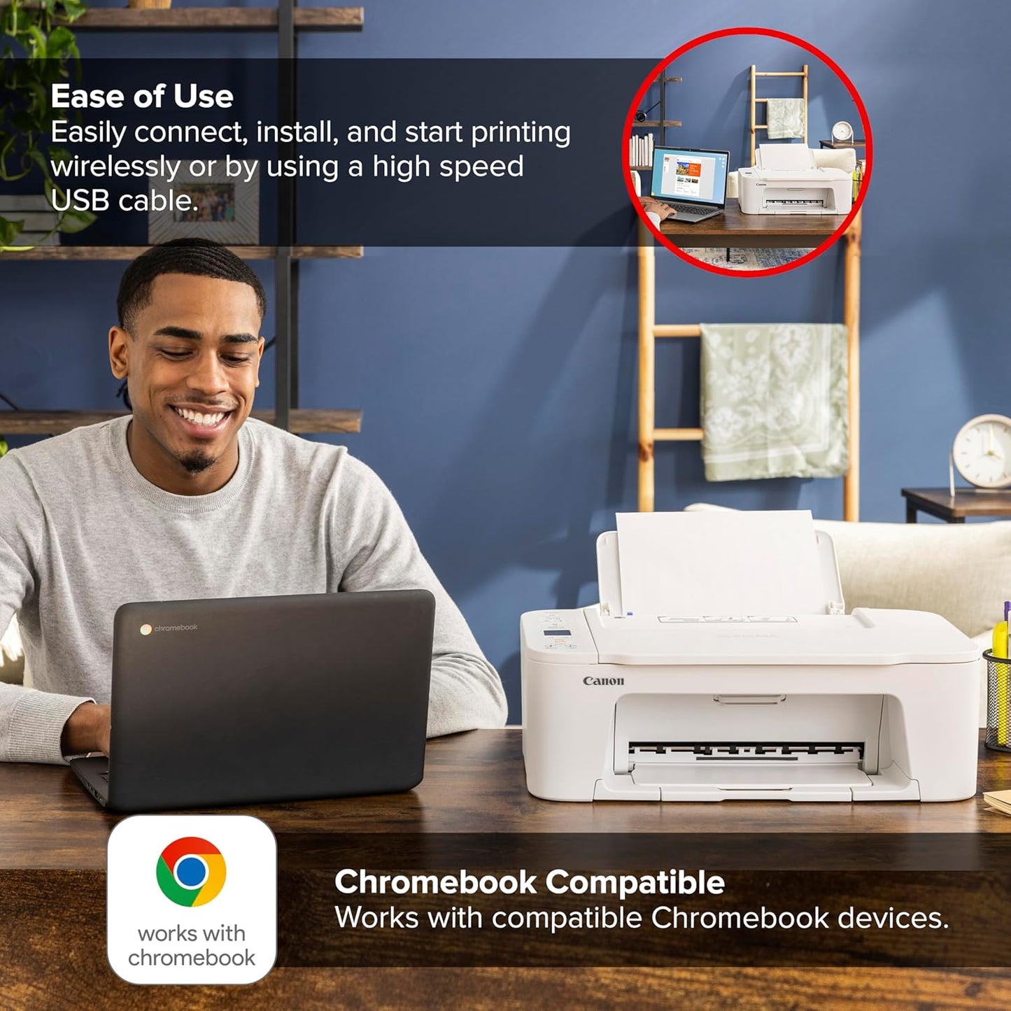 Canon 6671C022 PIXMA TS3720 Wireless All-in-One Printer