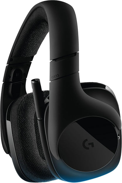 Logitech 981-000632-cr G533 Wireless Gaming Headset Renewed