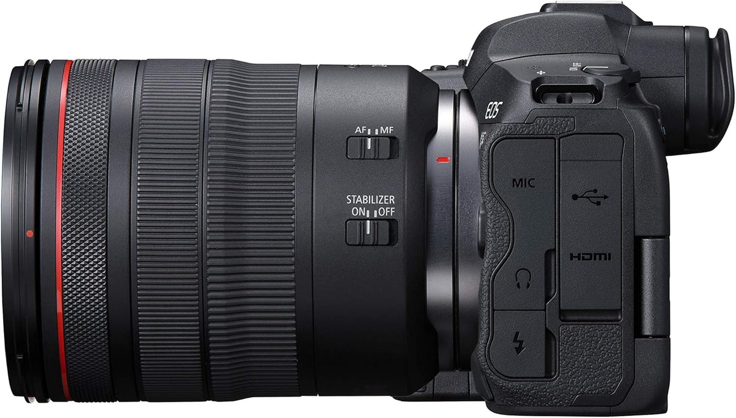 Canon 4147C013 EOS R5 Mirrorless Camera with RF24-105mm Lens