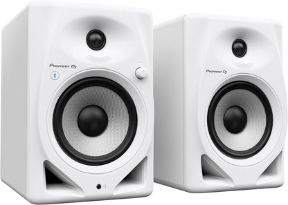 Pioneer DJ DM-50D-BT-W 5" Active Monitor Speakers (White)
