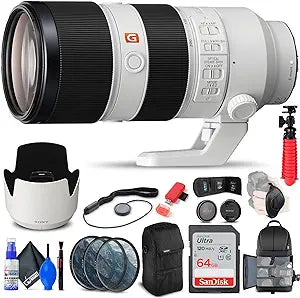 Sony FE 70-200mm f/2.8 GM OSS Lens Bundle Renewed