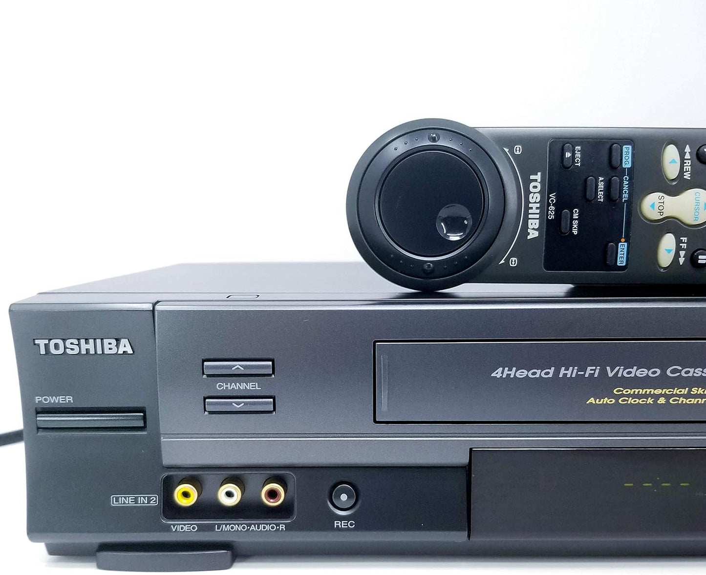 Toshiba W-614 Hi-Fi Stereo VHS VCR Player