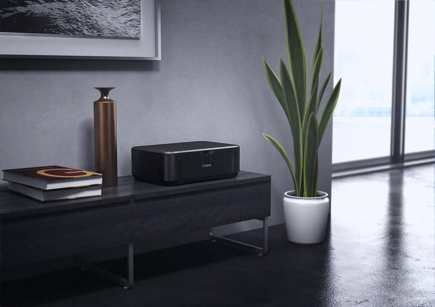 Canon MG3520 BK Wireless Color Printer Scanner Copier