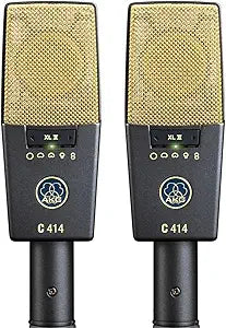 AKG 3059X00240 C414 XLII Stereo Condenser Microphone Pair