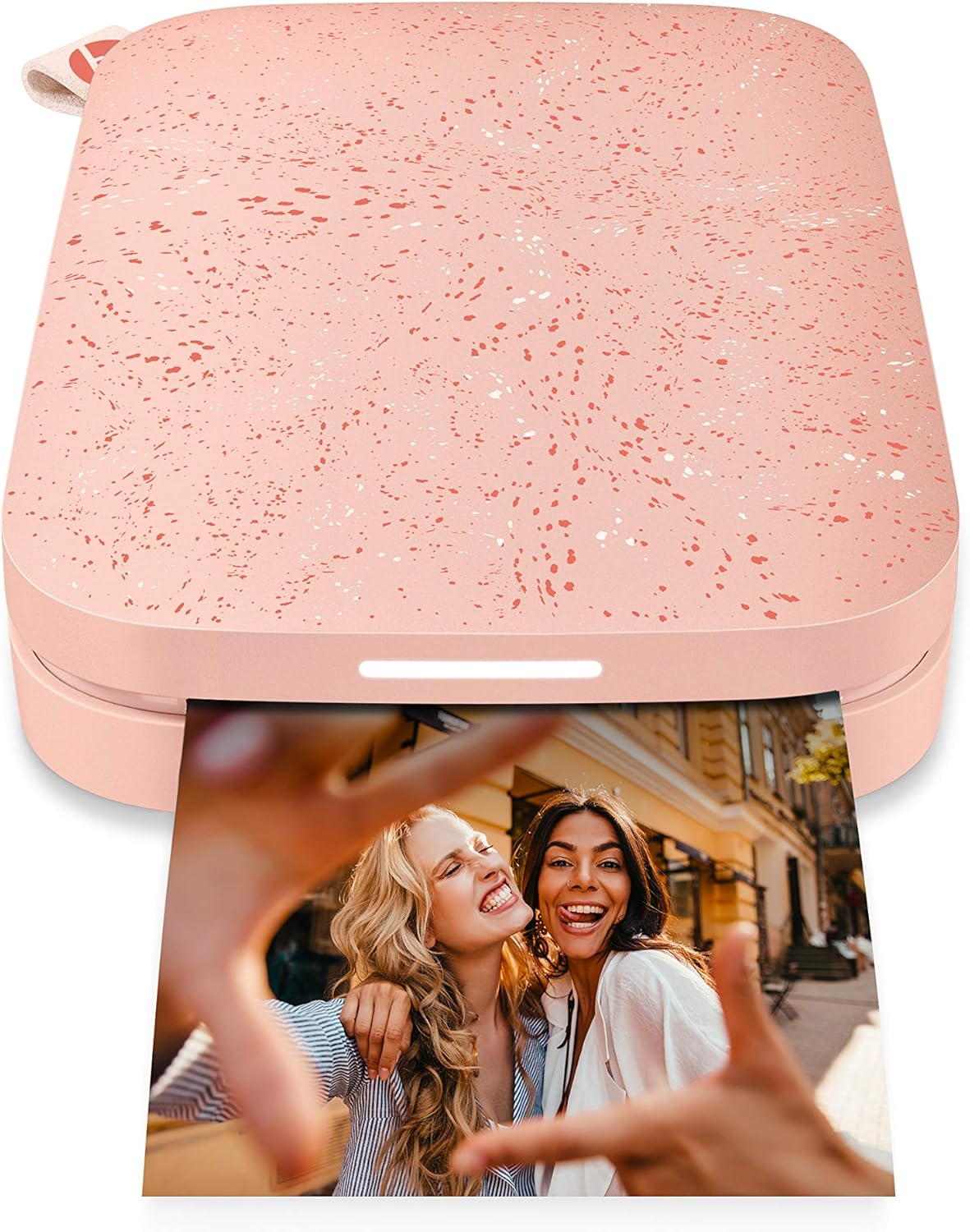 HP HPIKSPK1BPAMZ Sprocket 2x3 Portable Photo Printer Bundle - Blush Pink