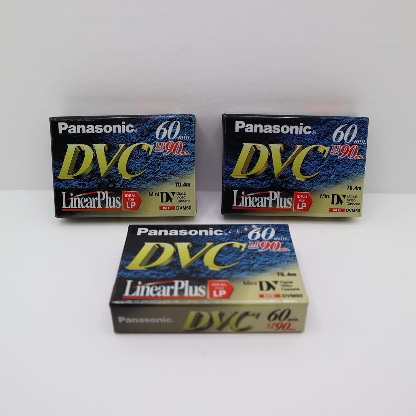 Panasonic AYDVM60EJ3 MiniDV Tapes 60 Minute 3-Pack
