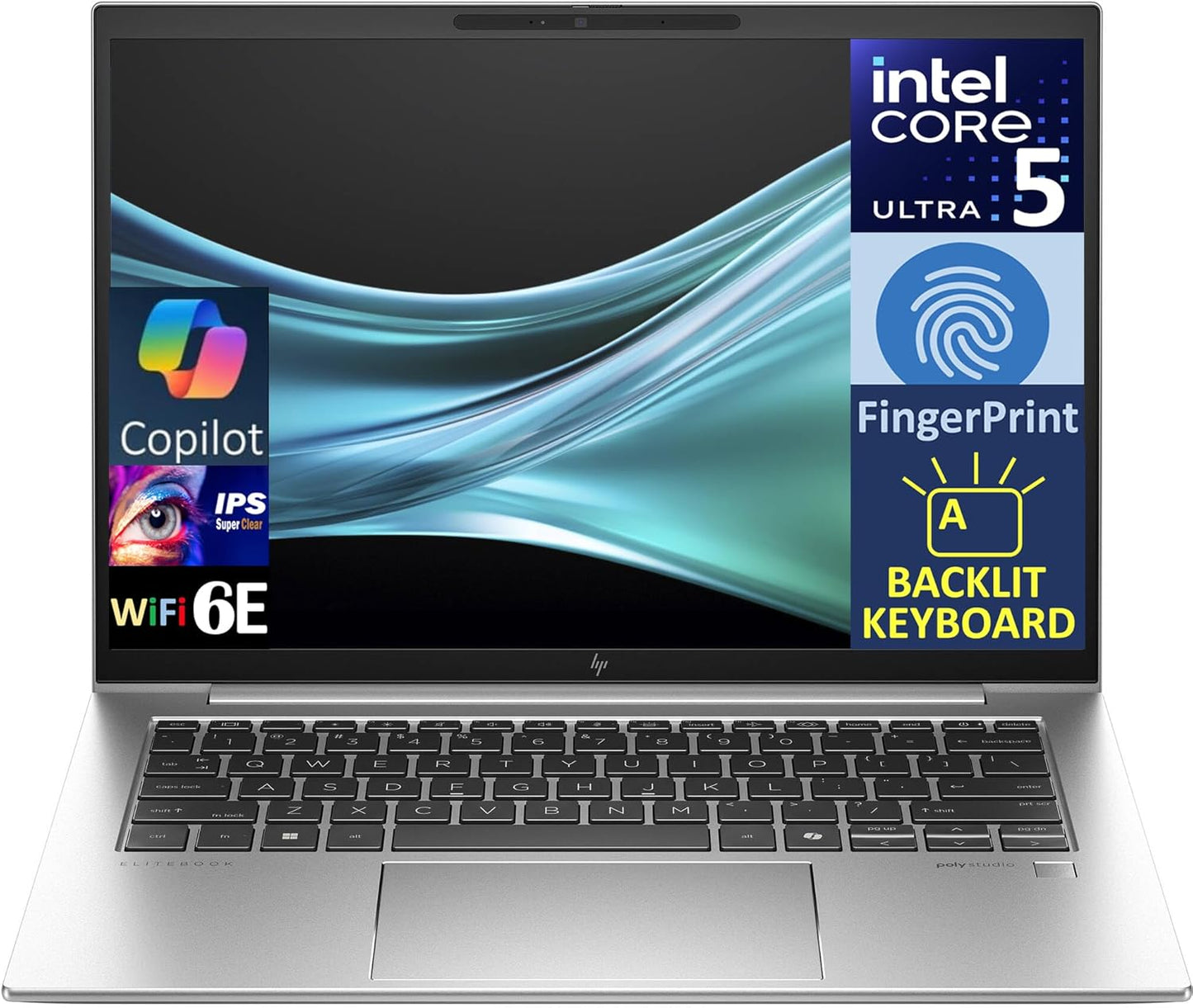 HP EliteBook 840 G11 Laptop Ultra 5 16GB 512GB SSD