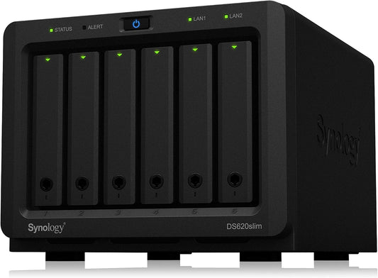 Synology DS620slim 6-Bay Compact NAS Diskless