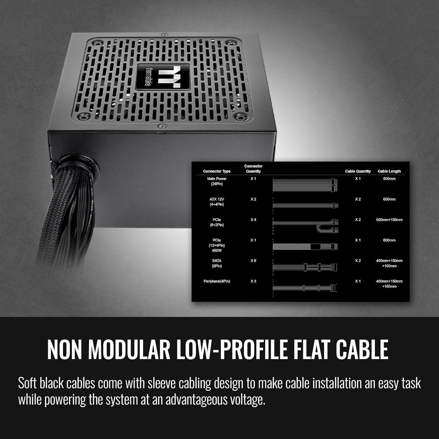 Thermaltake PS-TPD-0850NNFAGU-3 Toughpower GX3 850W 80+ Gold ATX 3.0 PSU