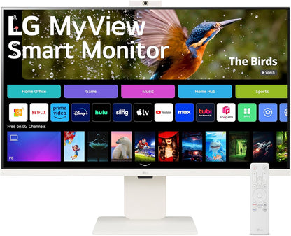 LG 32SR85U-W.AUS 32" 4K UHD Smart Monitor
