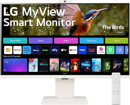 LG 32SR85U-W.AUS 32" 4K UHD Smart Monitor