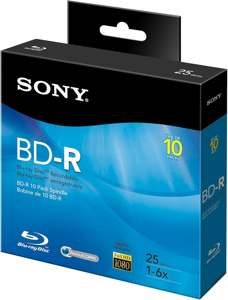 Sony 10BNR25RNS 6x Blu-Ray Recordable Disc — main product image