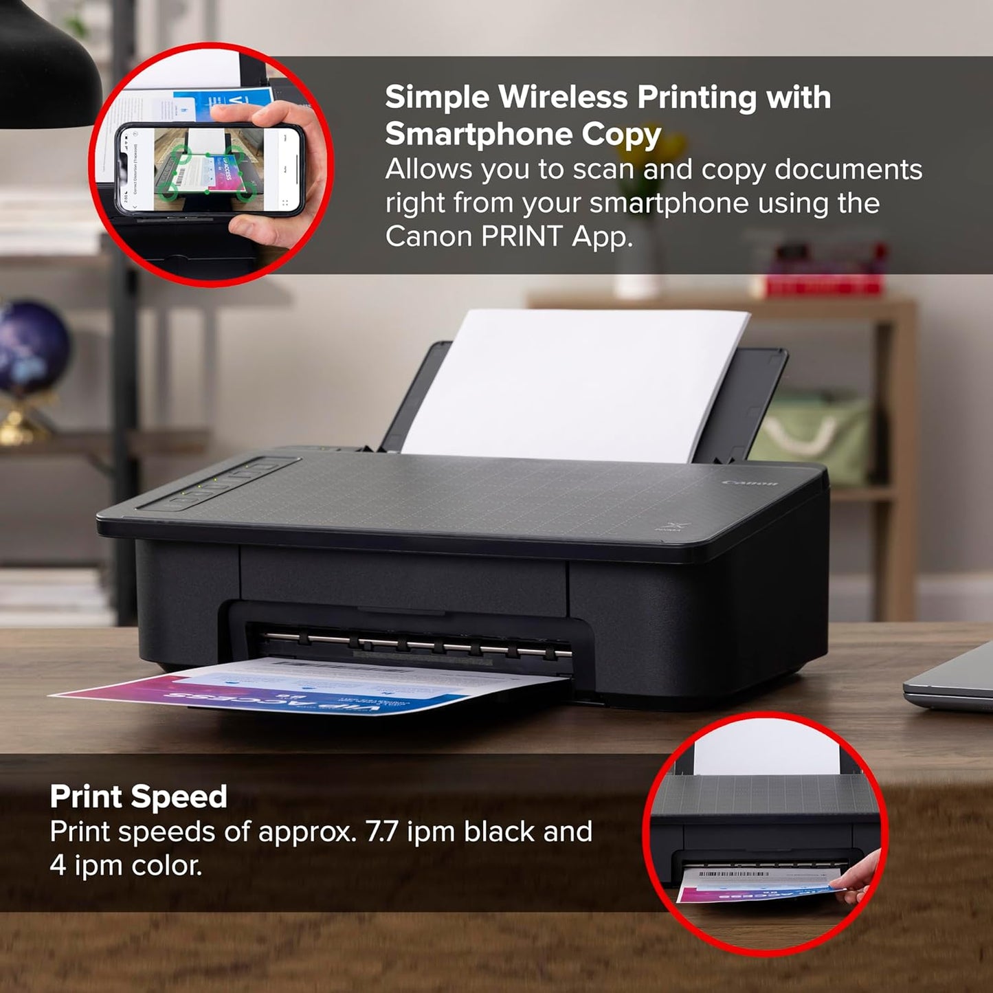 Canon 2321C022 PIXMA TS302a Wireless Home Printer