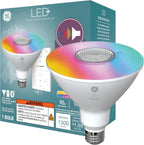 GE 93130056 LED+ Color Changing Speaker Bulb