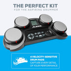 Alesis Compact Kit 4 Portable Electronic Drum Set Headphones