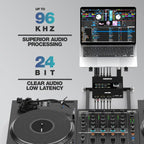 Reloop 245389 FLUX USB-C DVS Interface Serato DJ Pro