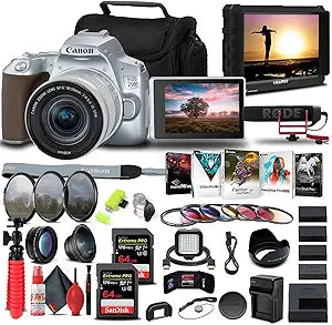 Canon 3461C001 EOS Rebel SL3 DSLR Bundle (Renewed)