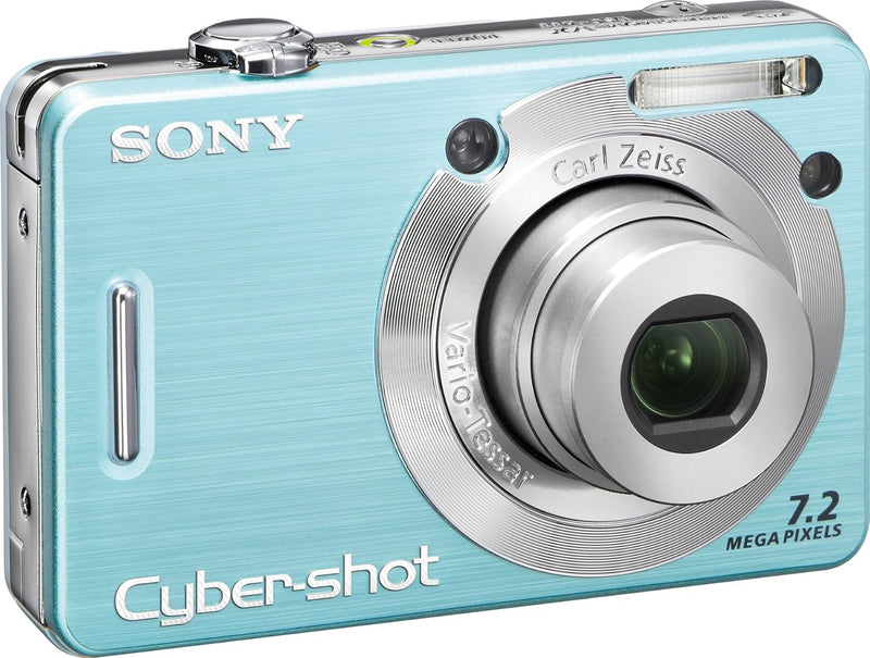 Sony DSCW55/L Cybershot 7.2MP Digital Camera - Blue — main product image