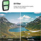 Neewer FL-A25: ND CPL UV Filter Set for DJI Air 3 (6 Pack)