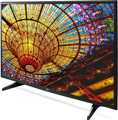 LG 43UH6100 43" 4K UHD Smart TV Wall Mount Bundle