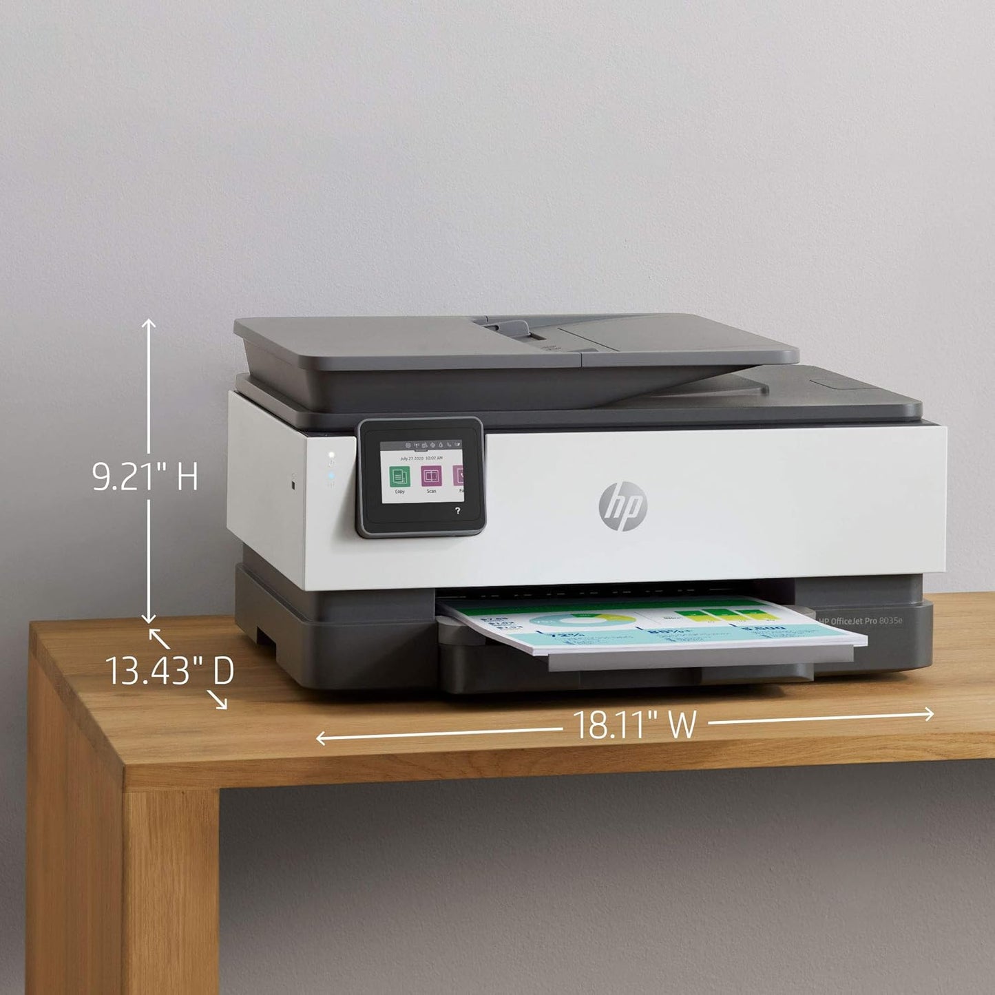 HP OfficeJet Pro 8035e Basalt Wireless All-in-One Printer