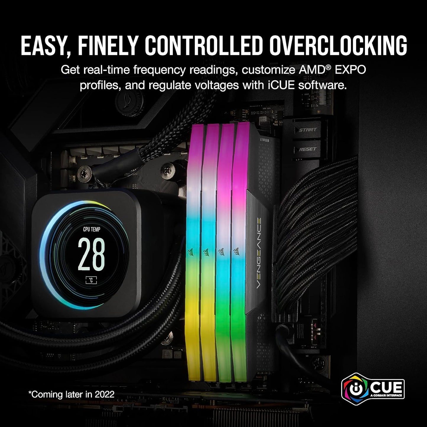 Corsair VENGEANCE RGB DDR5 64GB 6000MHz AMD EXPO