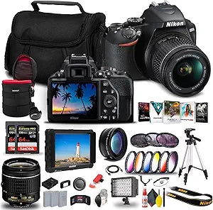 Nikon D3500 18-55mm Lens DSLR Camera Bundle