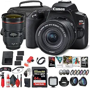 Canon EOS Rebel SL3 DSLR 18-55mm Lens Kit (Renewed)