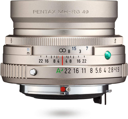 Pentax 20150 HD 43mm F1.9 Limited Silver Prime Lens