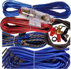 Gravity BGR-KIT8-PK3 8 Gauge Amplifier Wiring Kit - 1500W