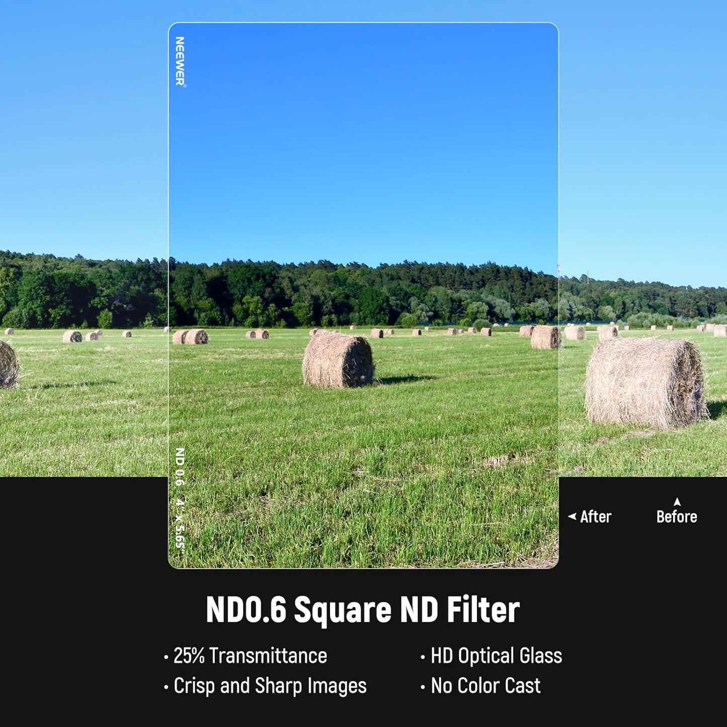 Neewer NW SERIES S Square ND0.6 Neutral Density Filter