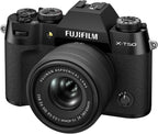 Fujifilm 16828777 X-T50 Black Mirrorless Camera with 15-45mm Lens