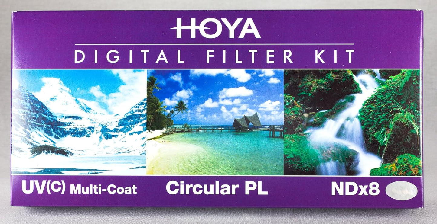 Hoya 67mm HMC UV/CPL/ND8 Filter Set