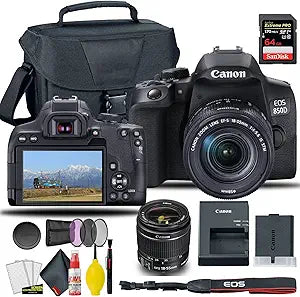 Canon 3924C002AA EOS 850D/Rebel T8i DSLR 18-55mm Kit (Renewed)