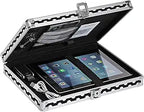 Vaultz VZ03713 Locking Storage Clipboard Polka Dot