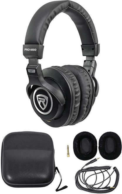 Soundcraft Notepad-12FX Mixer + Rockville Headphones Bundle