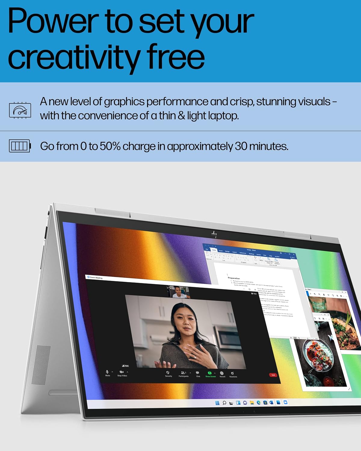 HP 68U51UA#ABA ENVY x360 15.6" FHD Touchscreen Laptop